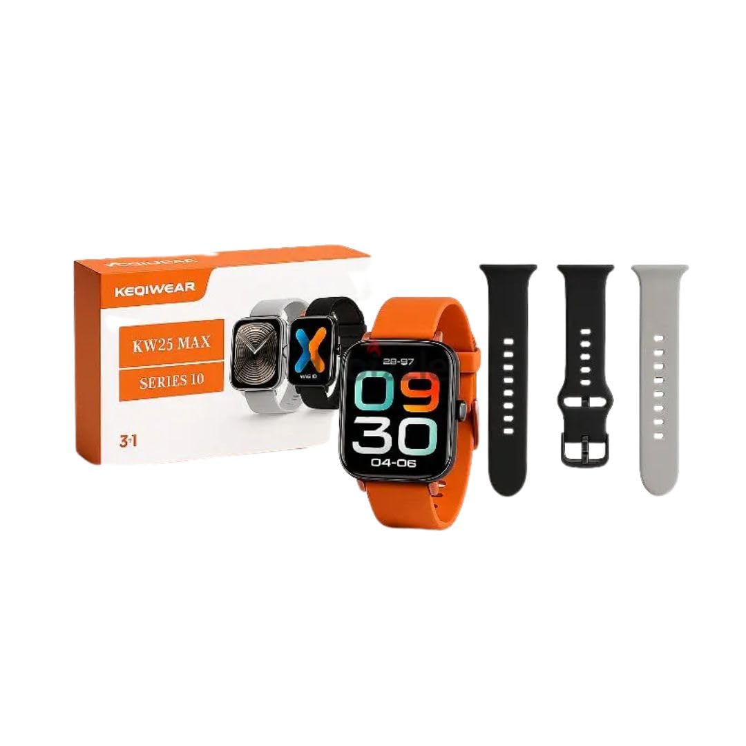 N2C KW25 MAX Smart Watch 3in1 smart watch with calling own wallpaper and many more