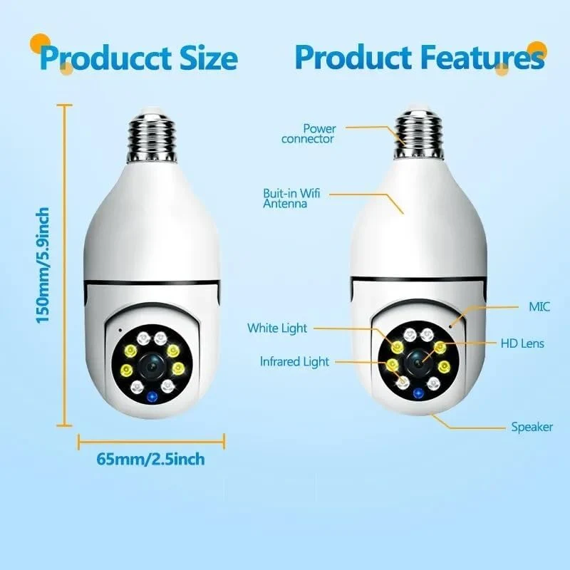 Wi-Fi CCTV Camera V380 Pro